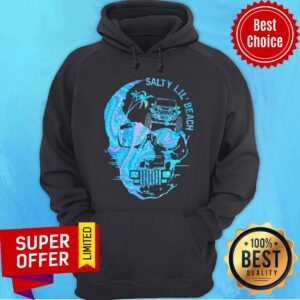 Alternative view of Nice Skull Salty Lil Beach Shirt