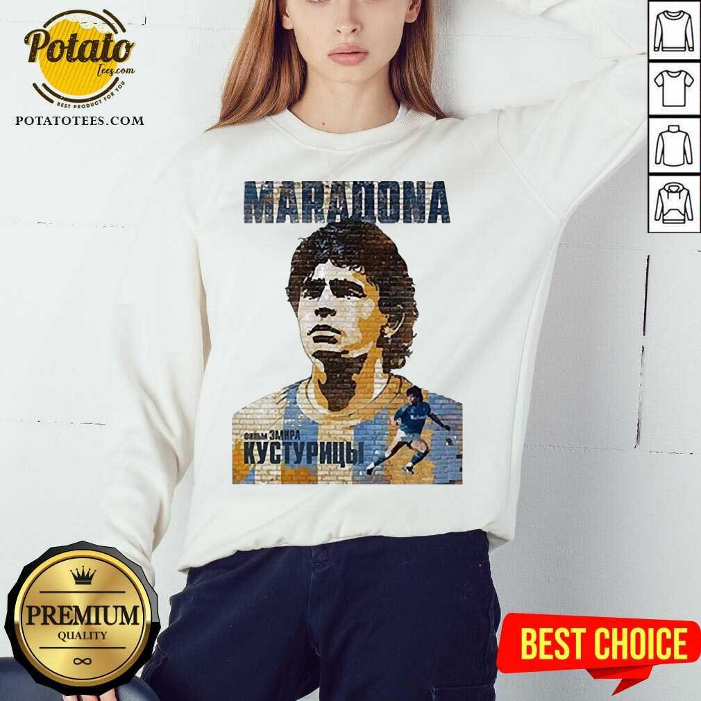Top RIP Maradona Diego We Will Miss You Diego Maradona Footballer Football Shirt - Image 5