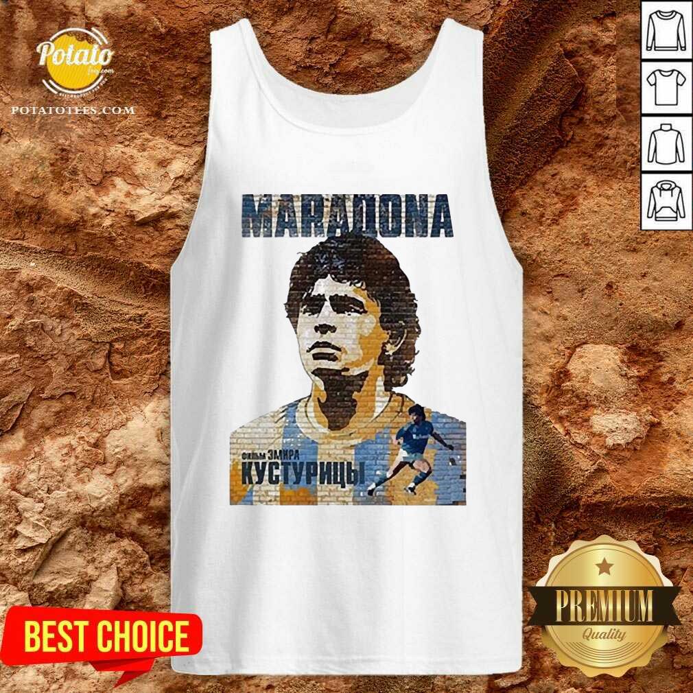 Top RIP Maradona Diego We Will Miss You Diego Maradona Footballer Football Shirt - Image 4