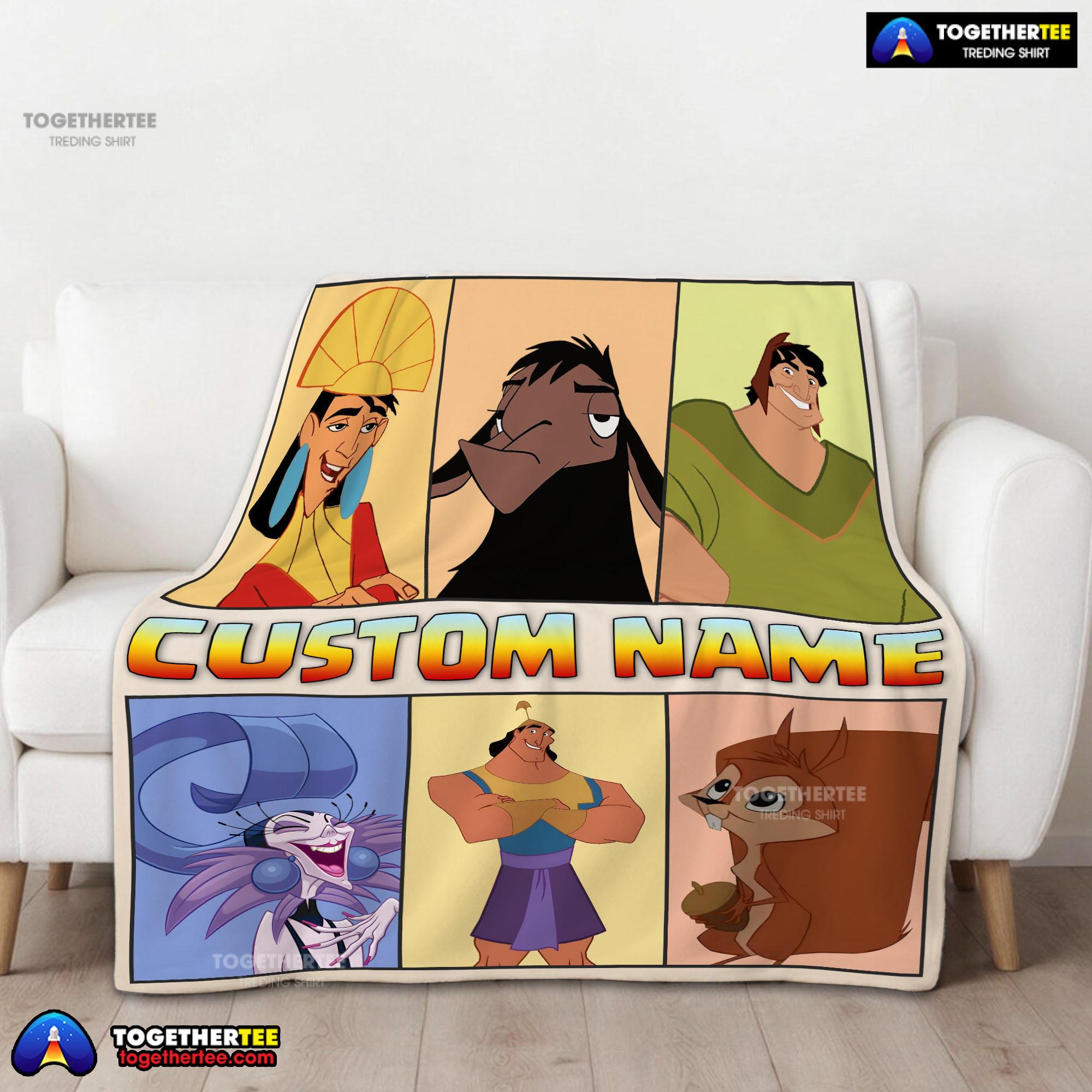 Disney The Emperor's New Groove Blanket Fleece Customized Blanket - Image 2