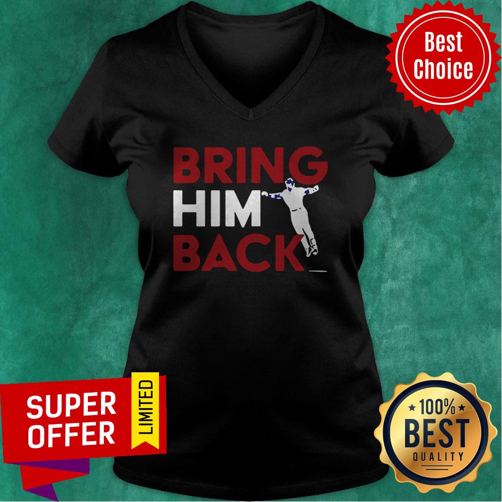 Official Chicago Baseball Bring Him Back Tee Shirt - Image 4