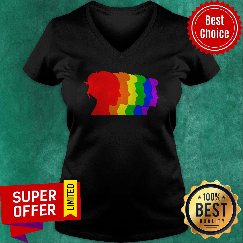 Premium LGBT We The People Means Everyone 2020 Women's Shirt - Image 4