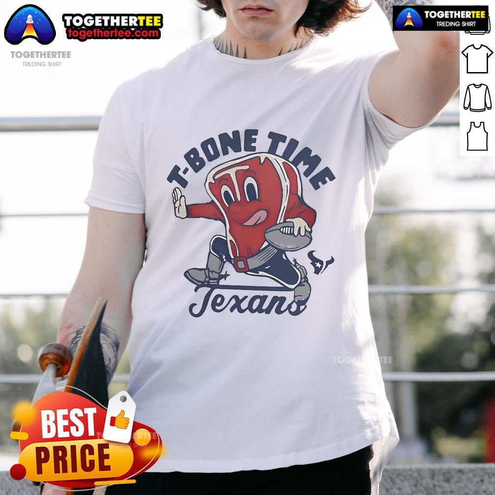 Official Houston Texans T-Bone Time NFL X Guy Fieri's Flavortown T-Shirt