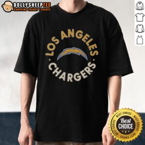 Official Los Angeles Chargers Circle T-Shirt