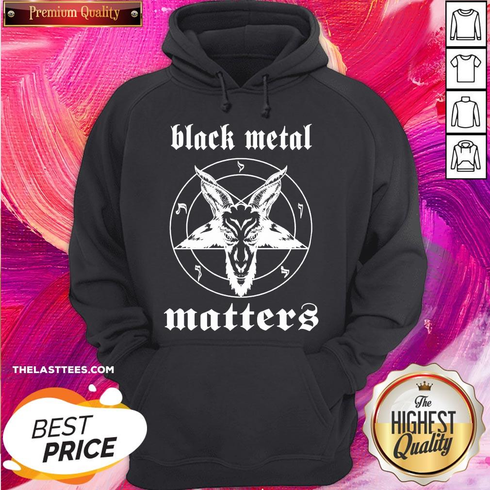 So Cute Goat Black Metal Matters Shirt - Image 5