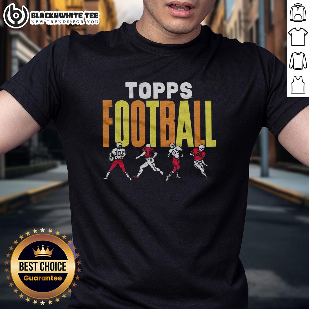 Nice Topps Football Multicolor T-Shirt