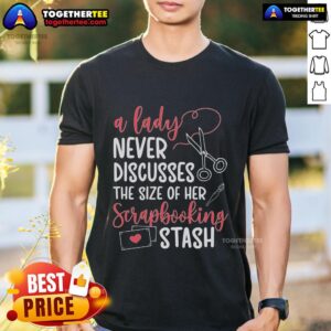 Top Scrapbooking Stash Scrapbook Scrapbooker T-Shirt