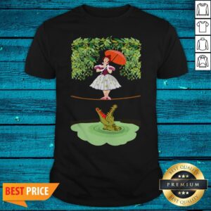 Cute Halloween The Crocodile Girl Deadly Circus Shirt