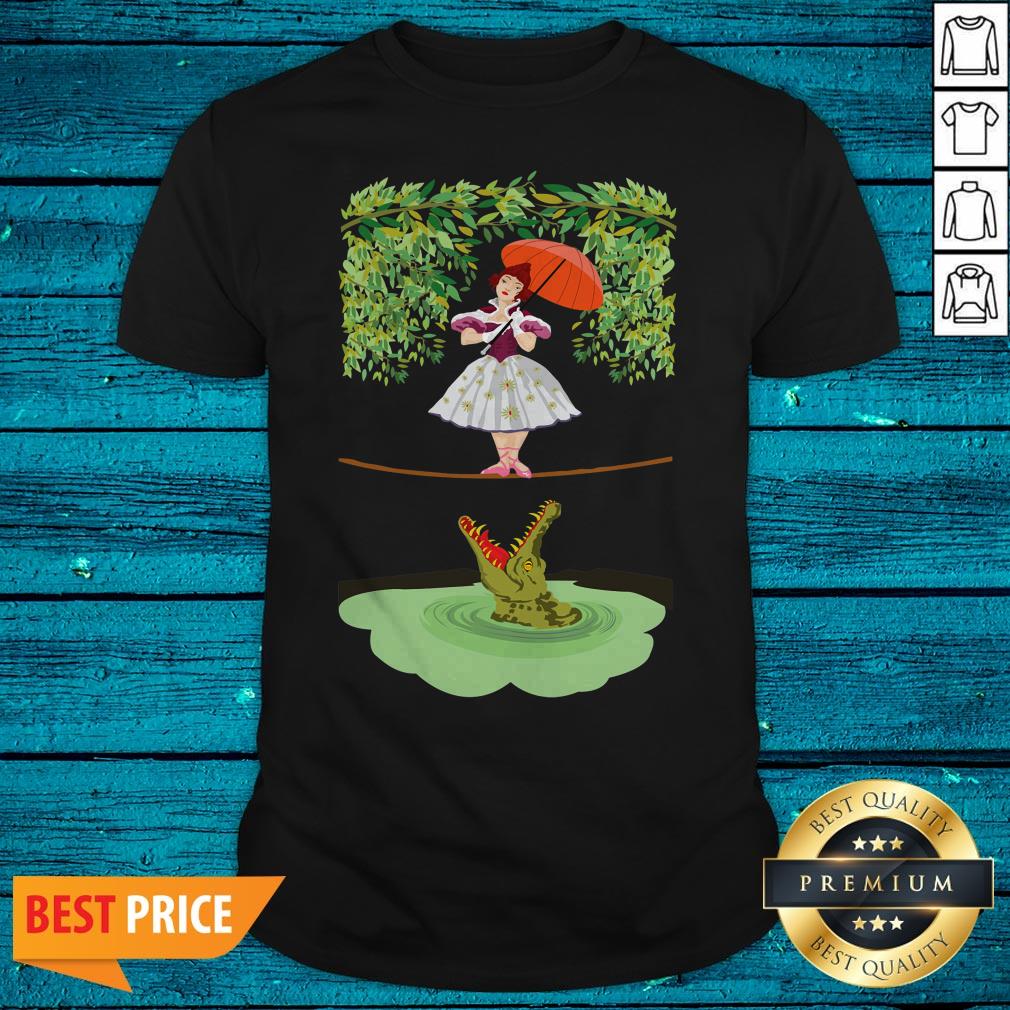 Cute Halloween The Crocodile Girl Deadly Circus Shirt