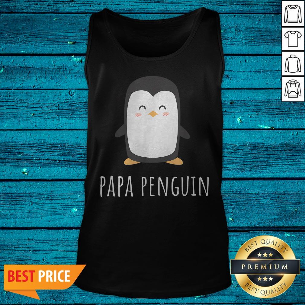 Cute Penguin Papa Shirt - Image 5