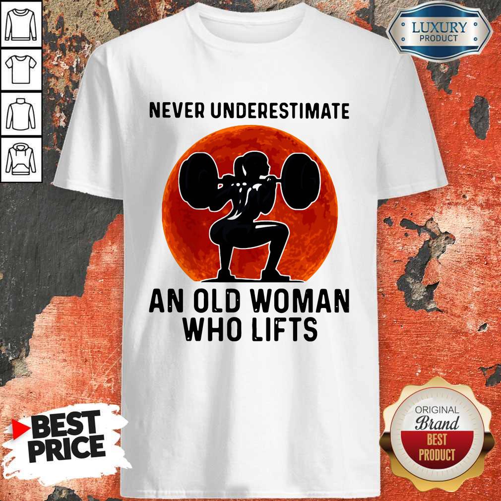 Top Gym Never Underestimate An Old Woman Who Lifts Shirt