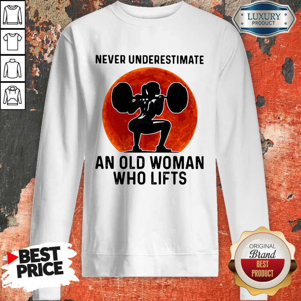 Top Gym Never Underestimate An Old Woman Who Lifts Shirt - Image 4
