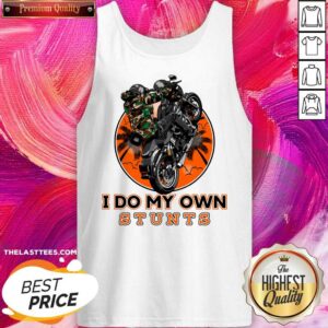 Alternative view of I Do My Own Stunts Motorbike Shirt