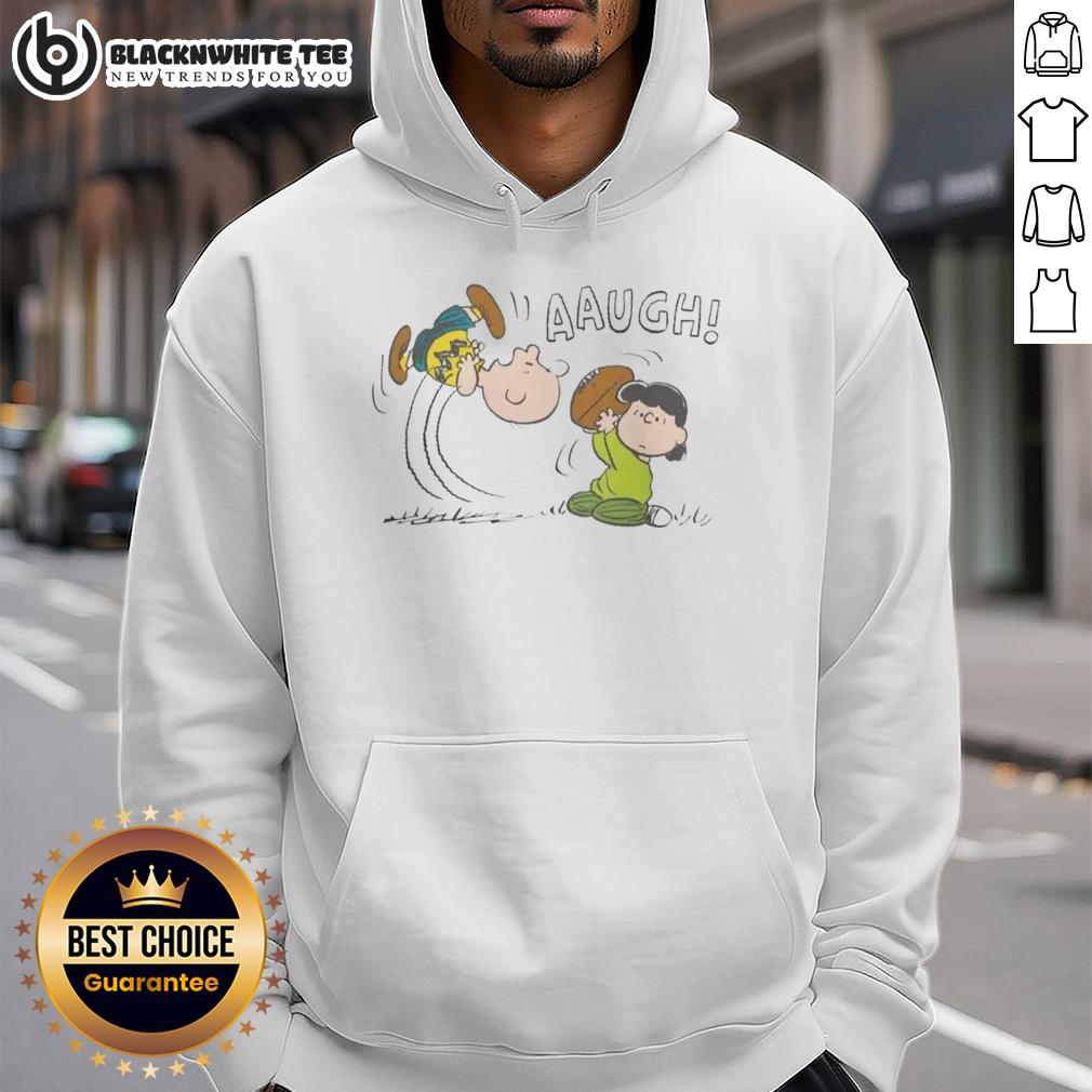 Cute Peanuts Lucy van Pelt Aaugh T-Shirt - Image 2