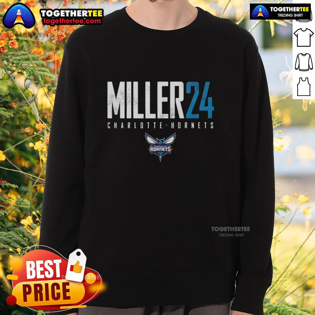 Top Brandon Miller 24 Charlotte Hornets Elite T-Shirt - Image 5