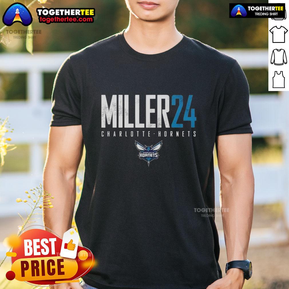 Top Brandon Miller 24 Charlotte Hornets Elite T-Shirt
