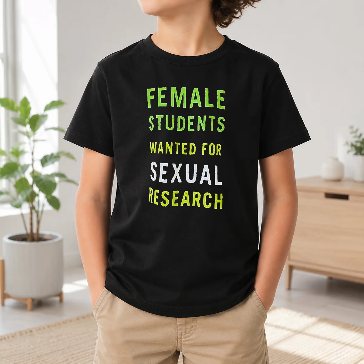 Awesome Funny Female Students Wanted For Sexual Research Shirt - Image 9