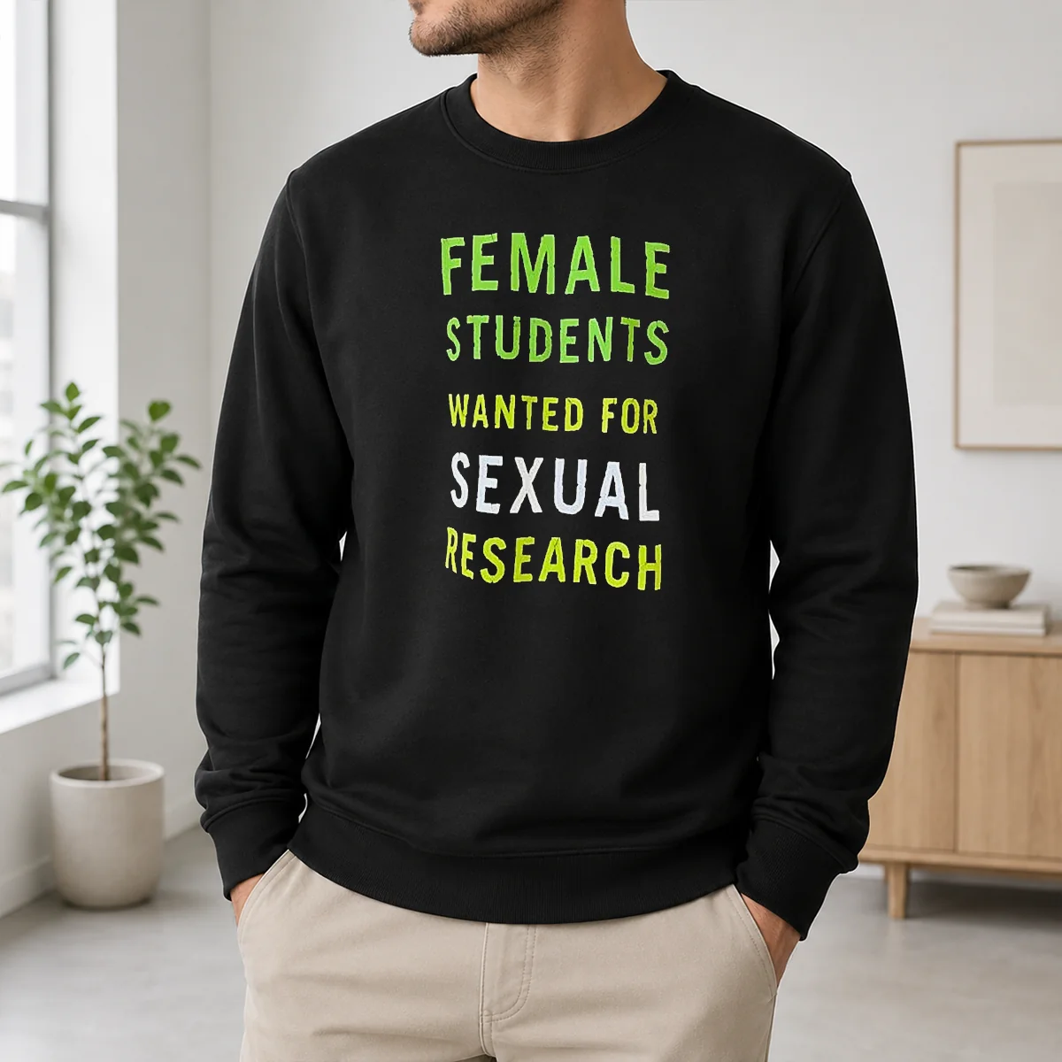 Awesome Funny Female Students Wanted For Sexual Research Shirt - Image 6