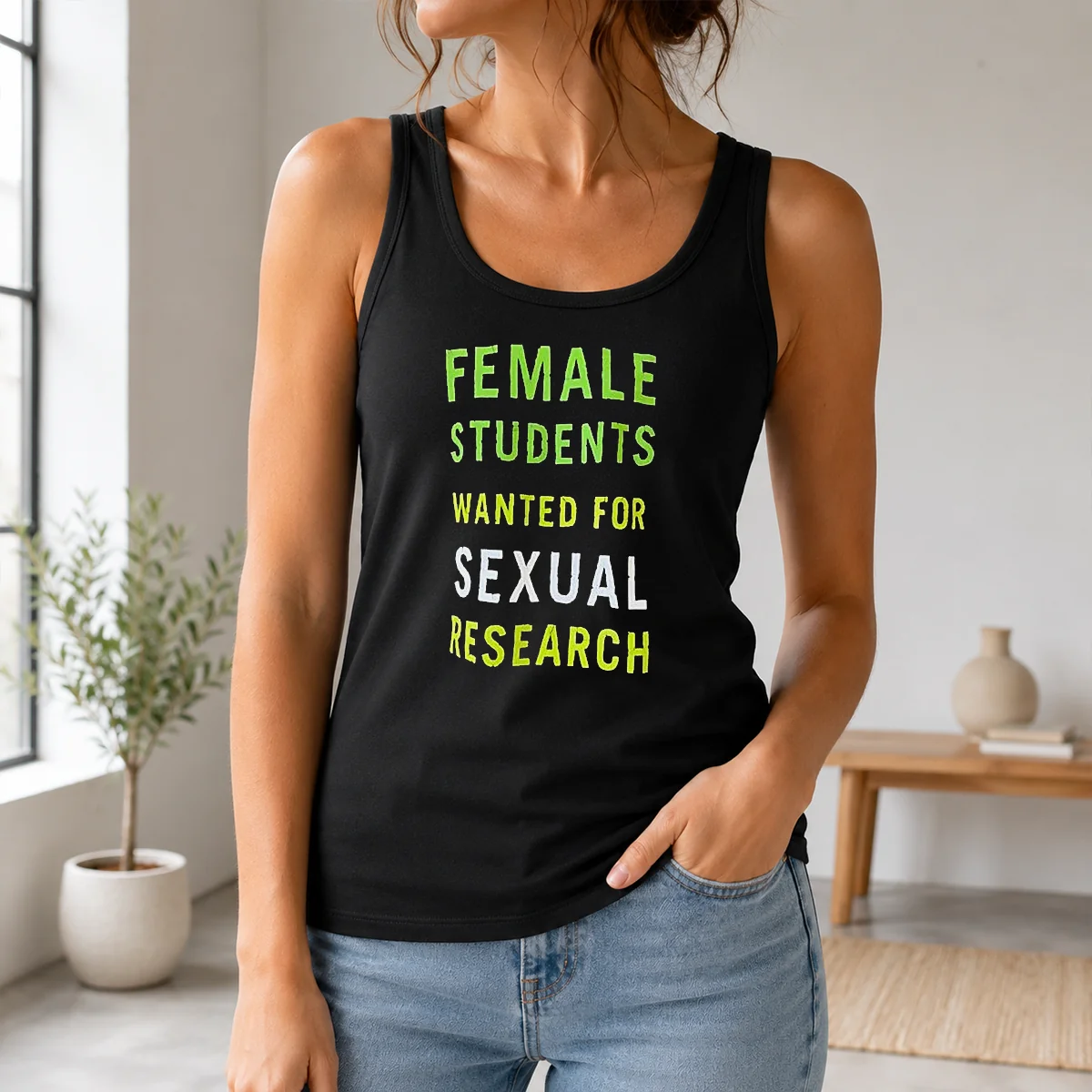 Awesome Funny Female Students Wanted For Sexual Research Shirt - Image 3