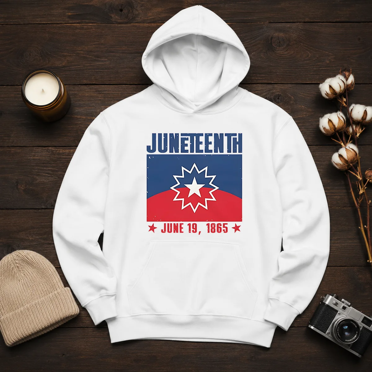 Pretty Juneteenth Red White Blue Freedom Flag 1865 Emancipation Day Shirt - Image 6