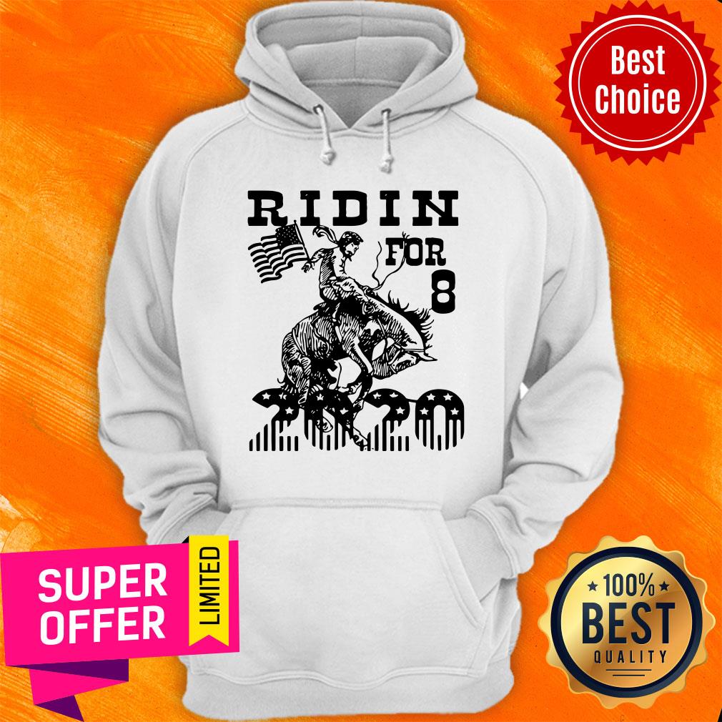 Awesome Ridin For 8 2020 Hourse Shirt - Image 3