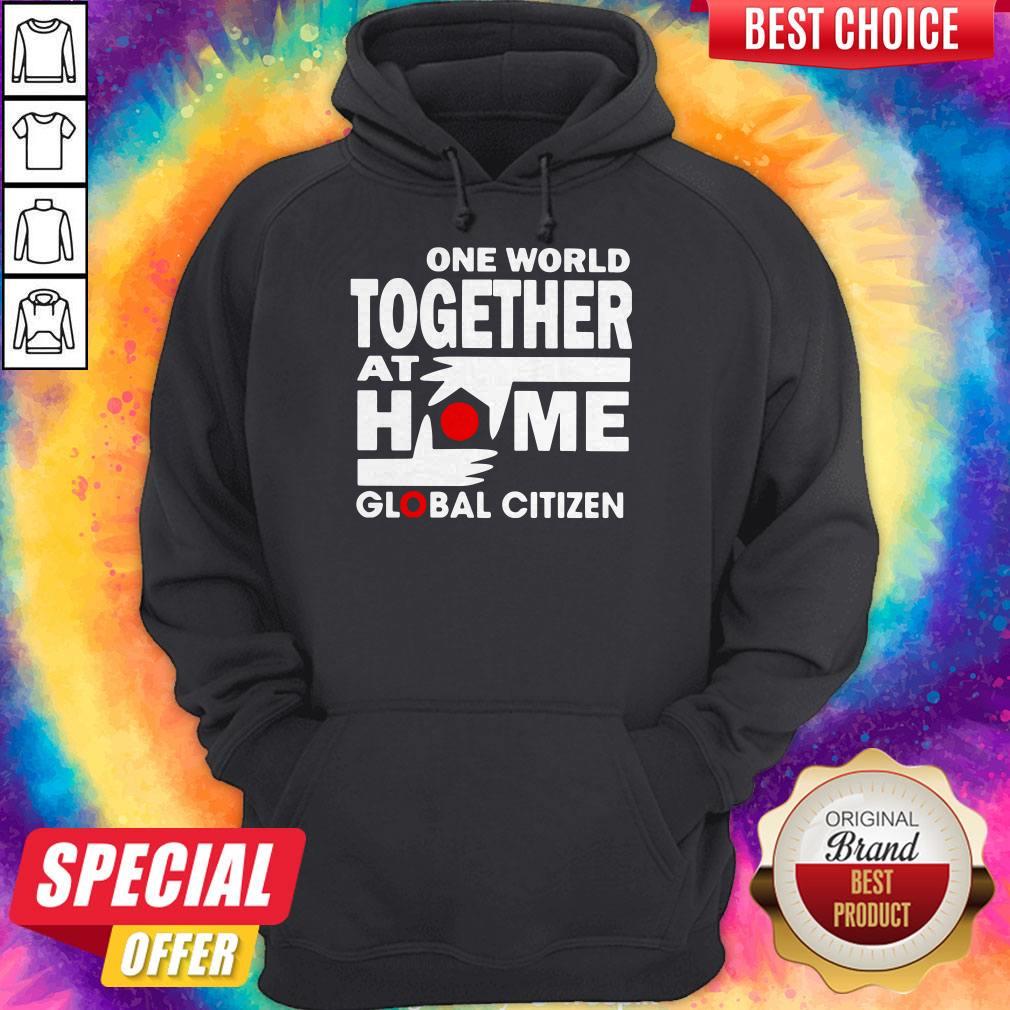 Official One World Together At Home Global Citizen Shirt - Image 2