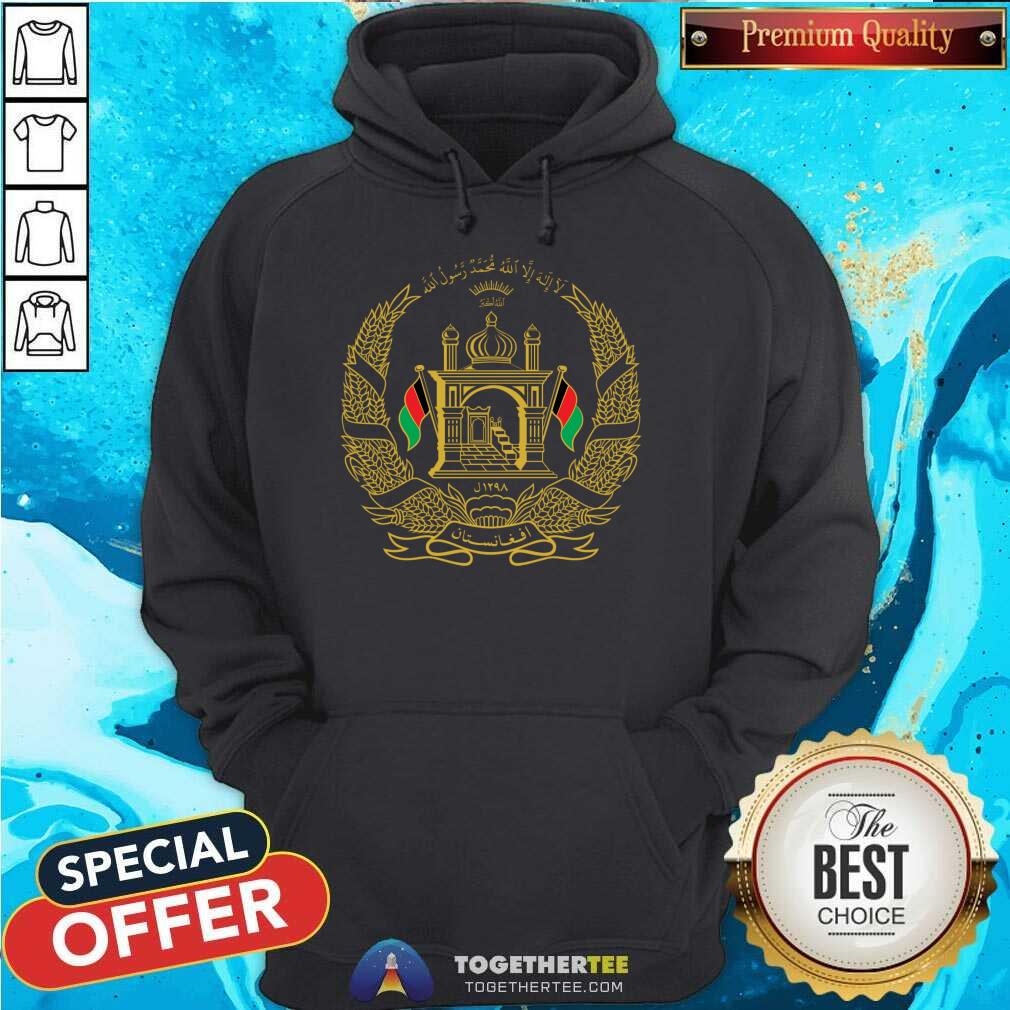 Official The National Emblem Of Afghanistan Shirt - Image 5