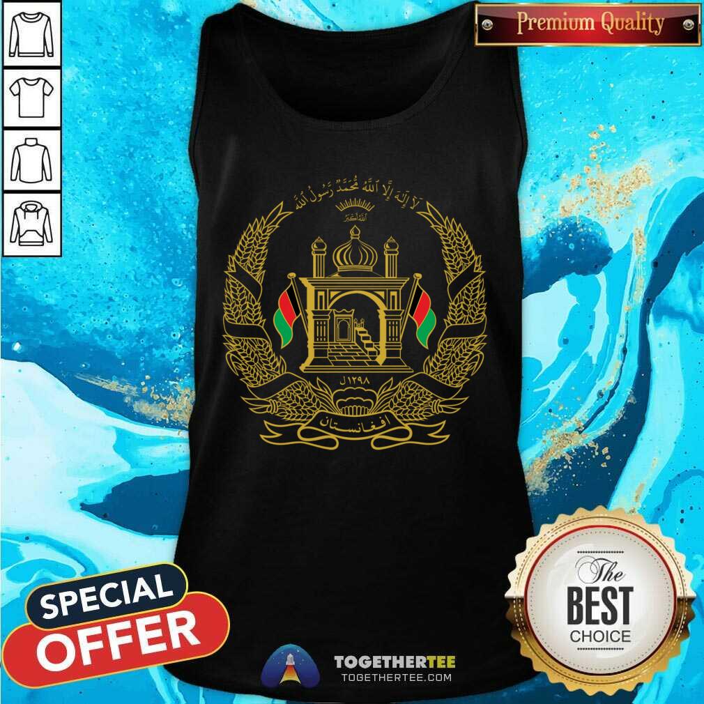 Official The National Emblem Of Afghanistan Shirt - Image 3