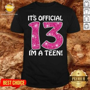 Nice Teenager 13Th Birthday Gift 2007 13 Years Old Girls Shirt