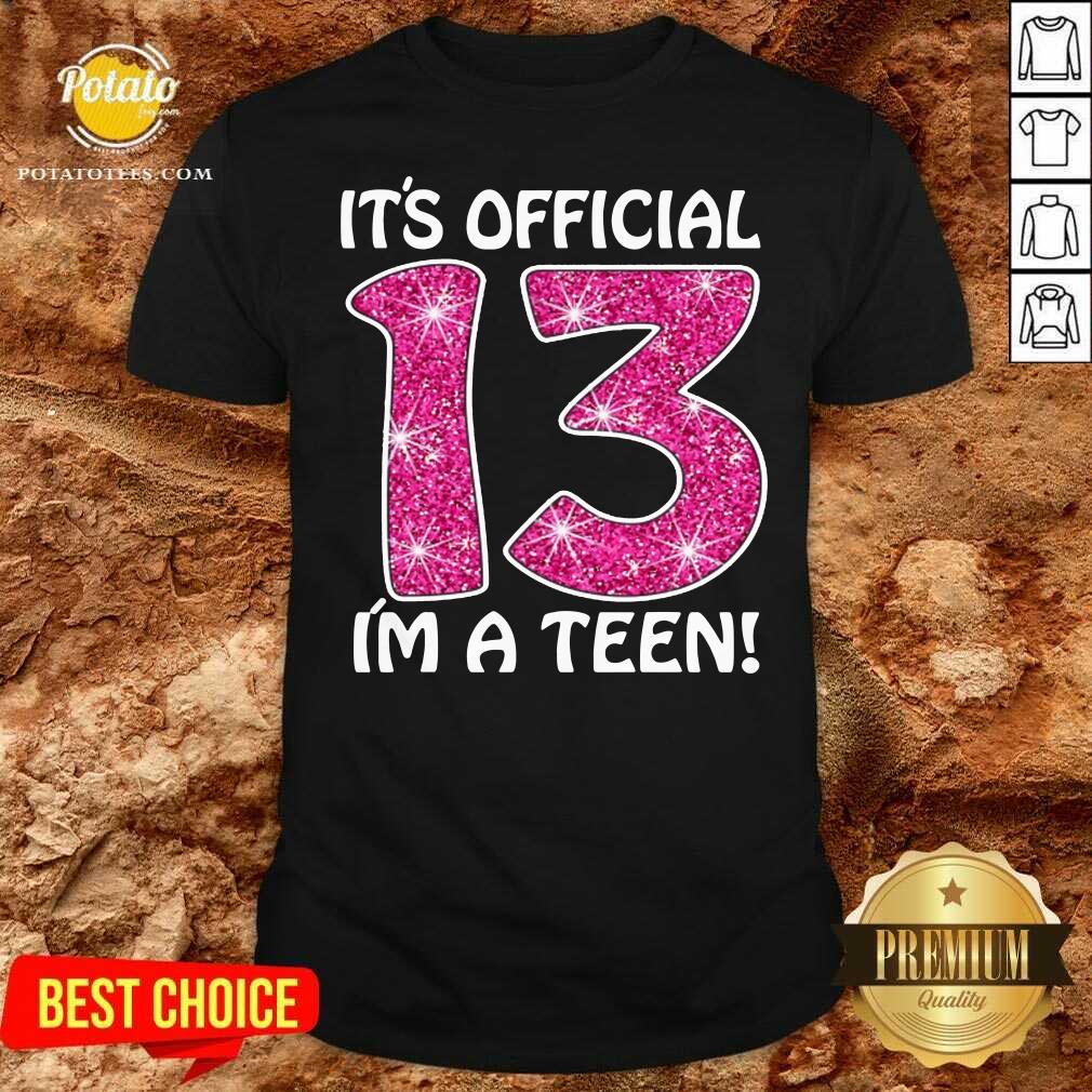 Nice Teenager 13Th Birthday Gift 2007 13 Years Old Girls Shirt