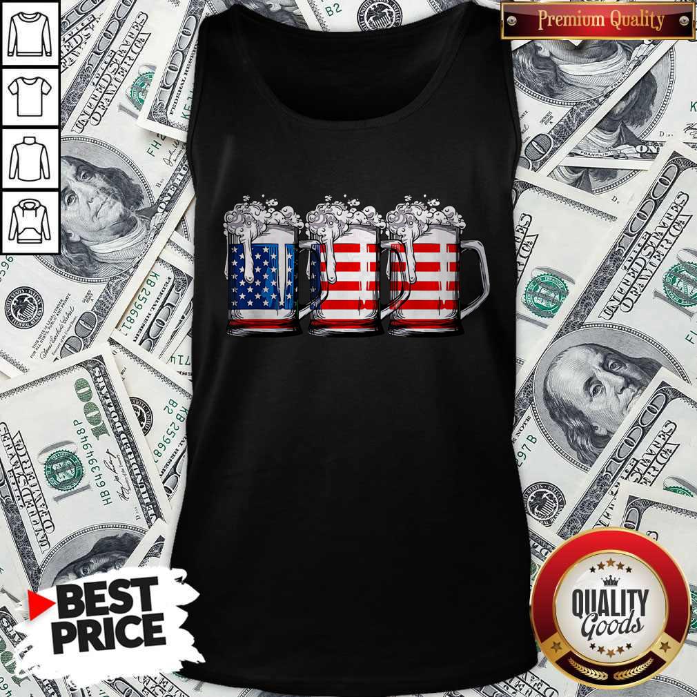 Official Beer America Happy Independence Day Shirt - Image 4