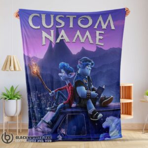 Cute Perfect Disney Pixar Onward Poster Blanket Fleece Customized Blanket