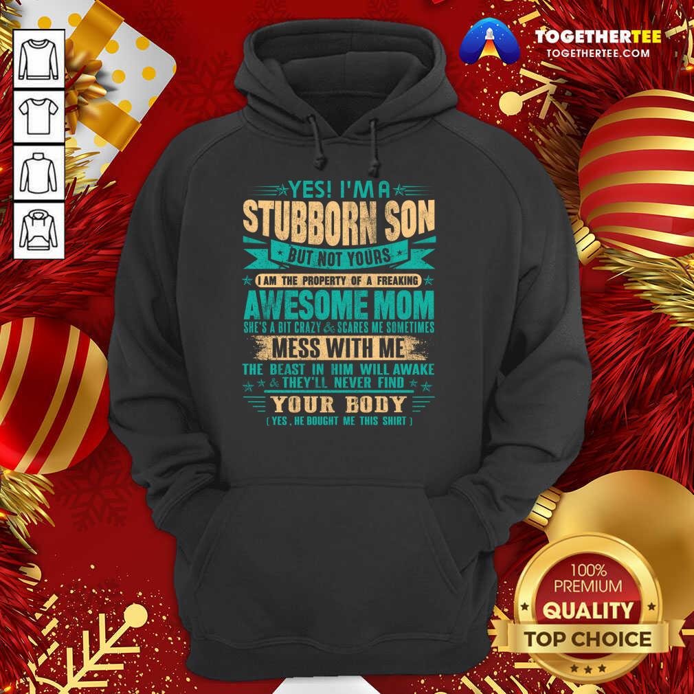 Good Yes I'm Aspoiled Son T-Shirt - Image 5