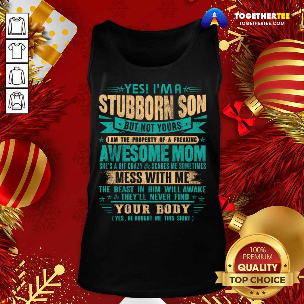 Good Yes I'm Aspoiled Son T-Shirt - Image 3