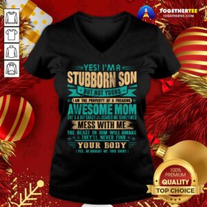 Alternative view of Good Yes I'm Aspoiled Son T-Shirt