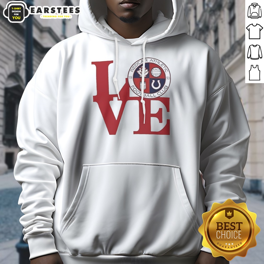 Pretty Redcar Athletic Football Club Love Logo Emblem Football Sport Fan Soccer Club Shirt