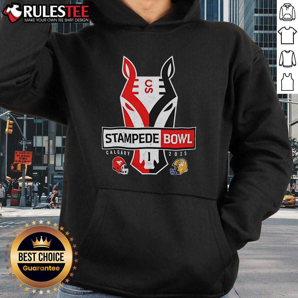 Hot Calgary Stampeders Stampede Bowl 2025 T-Shirt - Image 2