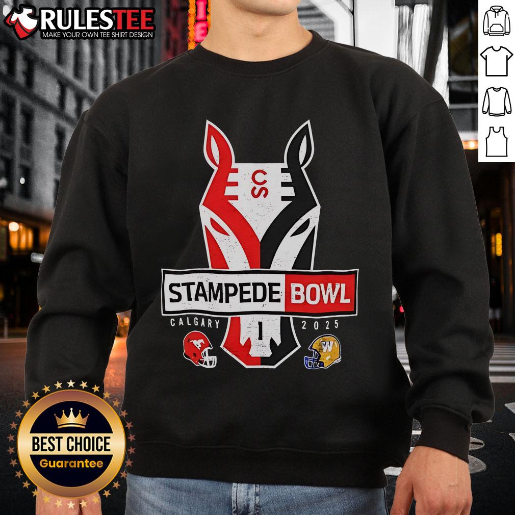 Hot Calgary Stampeders Stampede Bowl 2025 T-Shirt - Image 5
