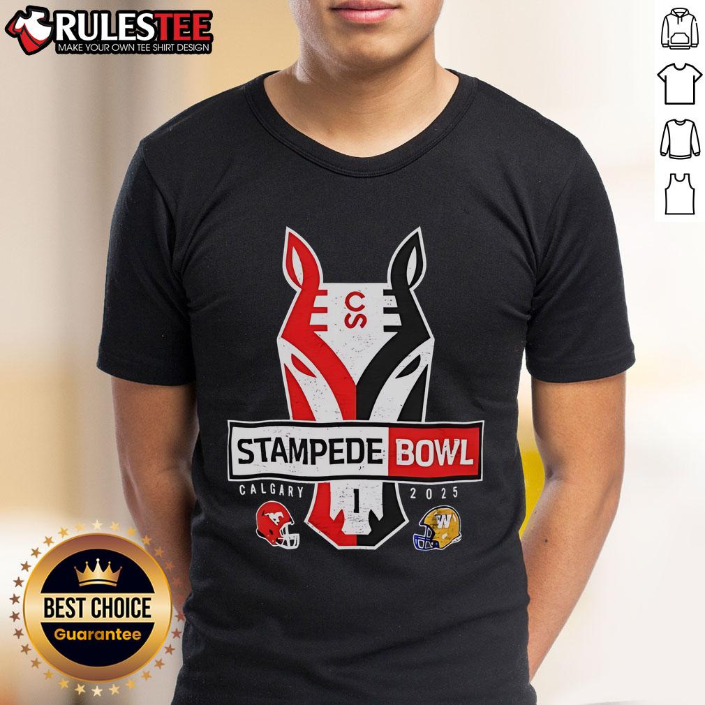 Hot Calgary Stampeders Stampede Bowl 2025 T-Shirt