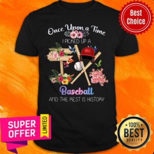 Once Upon A Time Picked Up A Baseball Shirt