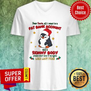 Alternative view of Penguin All I Want Is A Fat Bank Account For Penguin Lover Shirt