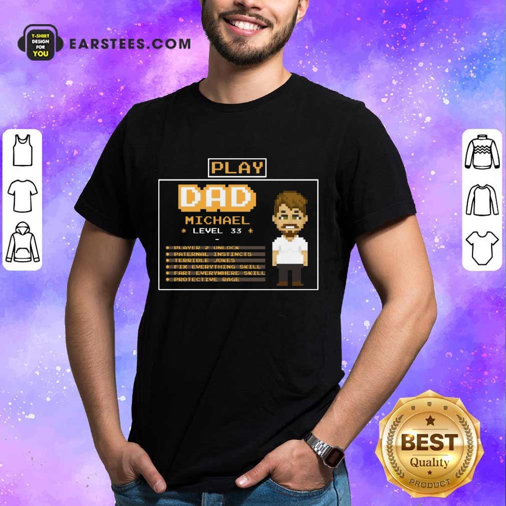 Top Playing Game Father Character Customize Shirt