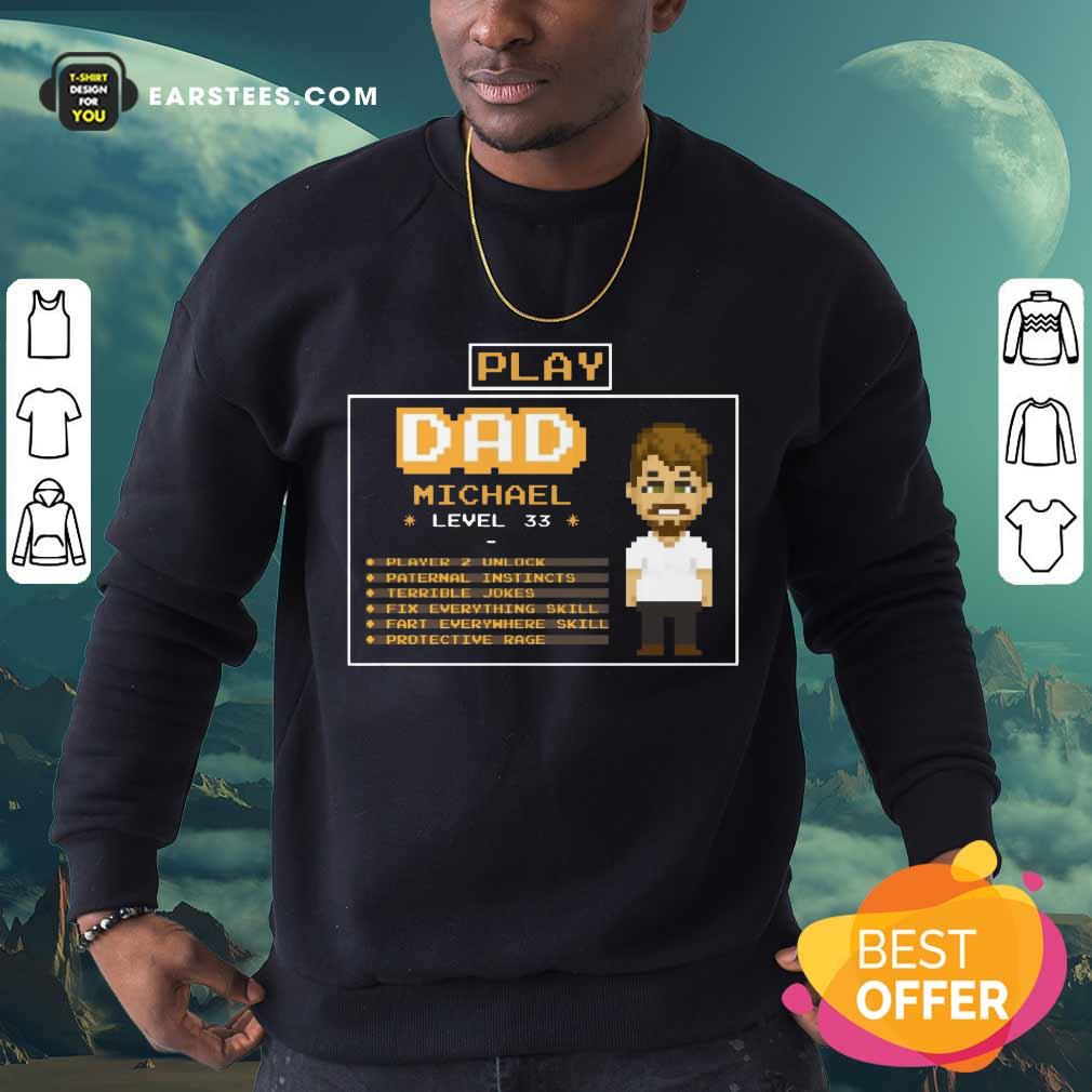 Top Playing Game Father Character Customize Shirt - Image 3