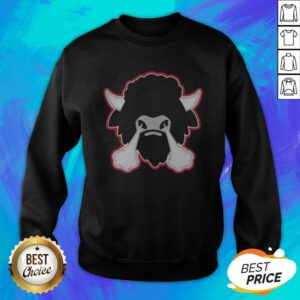 Alternative view of Funny Emoji Buffalo Shirt