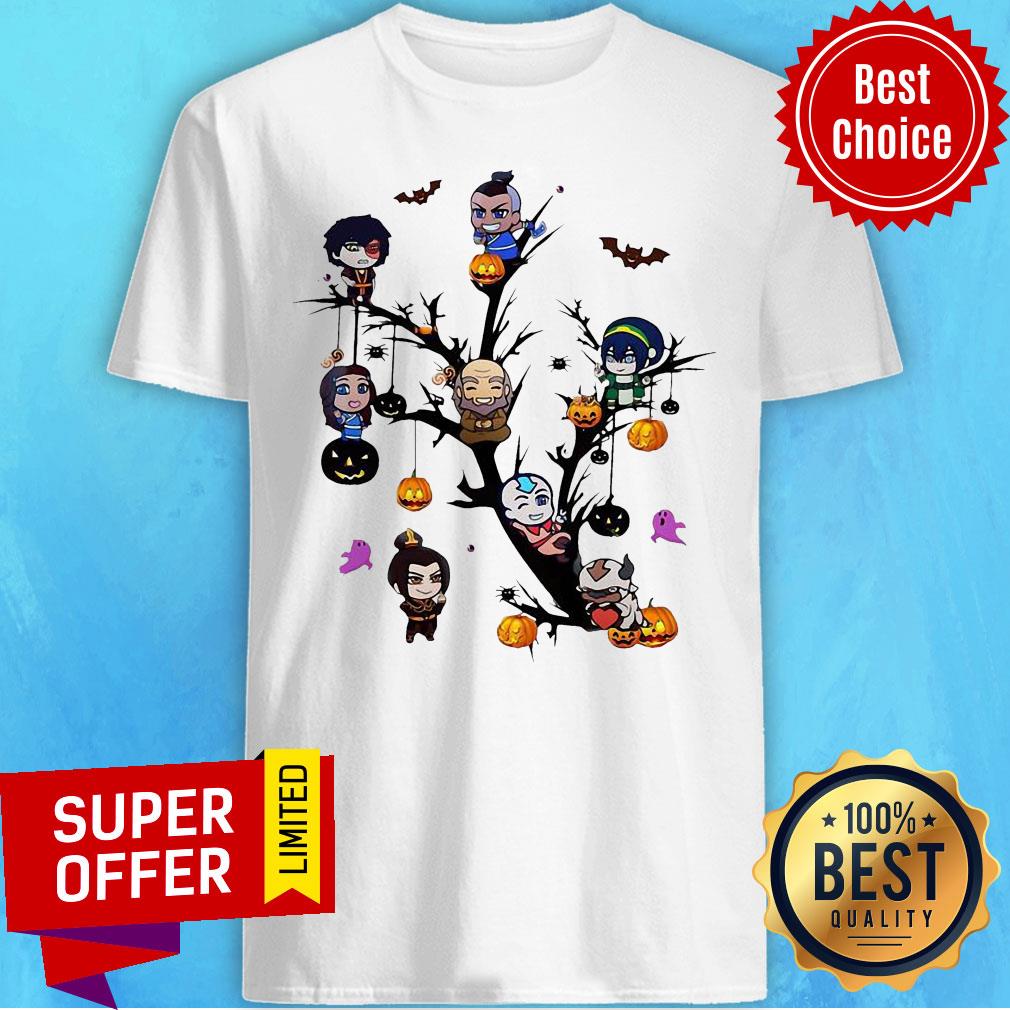 Official Halloween Tree Cartoon Shirt