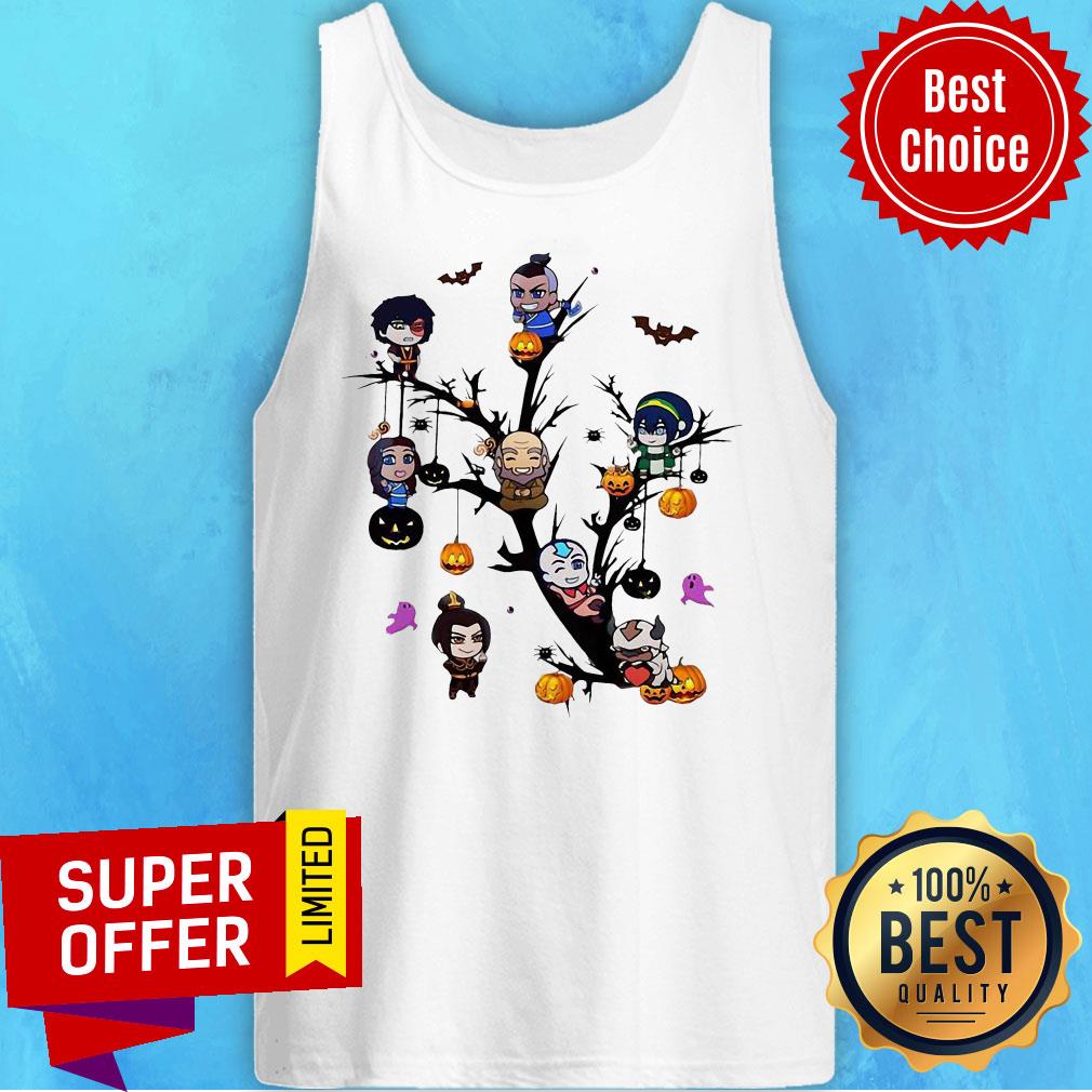 Official Halloween Tree Cartoon Shirt - Image 4