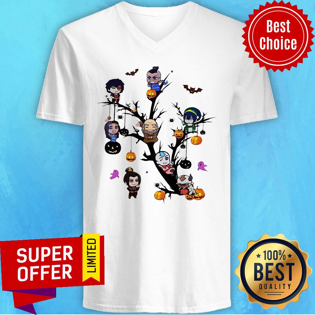 Official Halloween Tree Cartoon Shirt - Image 3
