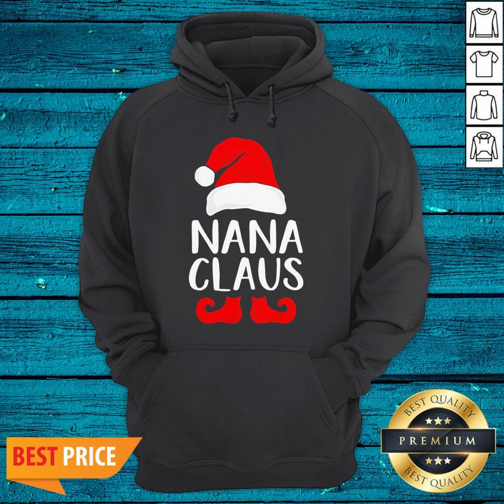 Premium Santa Claus Nana Claus Christmas Shirt - Image 3