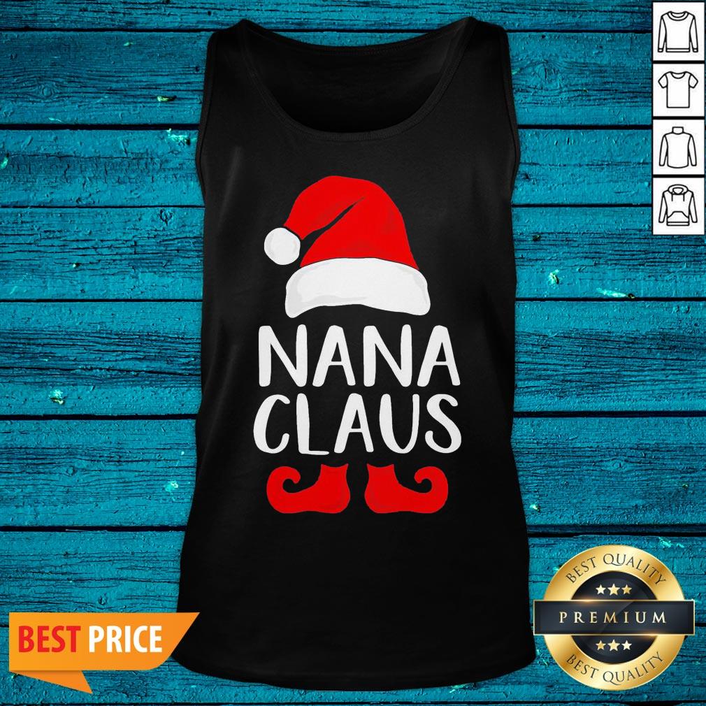 Premium Santa Claus Nana Claus Christmas Shirt - Image 5