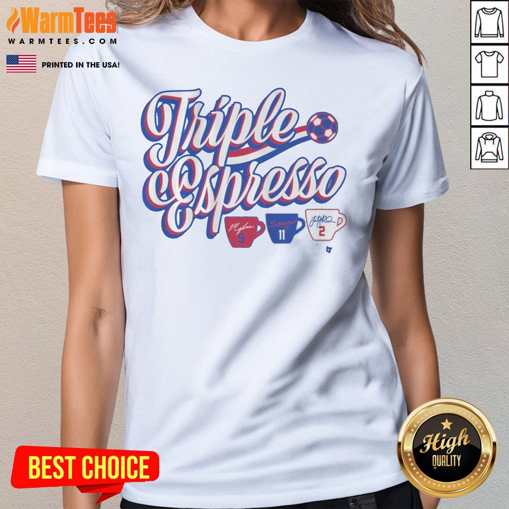 Pretty Mallory Swanson Trinity Rodman Sophia Wilson Triple Espresso Shirt - Image 3